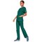 Cherokee Unisex Scrub Top, Hunter Green, Large