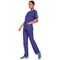 Cherokee Unisex Scrub Top, Grape, 2XL