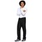 Cherokee Unisex Drawstring Scrub Trousers, Black, 2XL