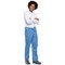 Cherokee Unisex Drawstring Scrub Trousers, Ceil Blue, 3XL
