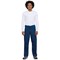 Cherokee Unisex Drawstring Scrub Trousers, Navy, XS