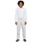 Cherokee 4100 Tall Leg Scrub Trousers, White, 2XS, Regular Leg