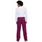 Cherokee Unisex Drawstring Scrub Trousers, Wine, 2XS