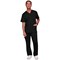 Cherokee Revolution WW670 V Neck Scrub Top, Black, Size Medium