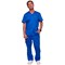 Cherokee Revolution WW670 V Neck Scrub Top, Royal Blue, Size XL