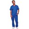 Cherokee Revolution WW670 V Neck Scrub Top, Royal Blue, Size XS