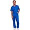 Cherokee Revolution WW670 V Neck Scrub Top, Royal Blue, Size XS
