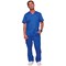 Cherokee Revolution WW670 V Neck Scrub Top, Royal Blue, Size 2XS