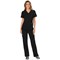 Cherokee WW610 Revolution Mock Wrap Top, Black, 2XL