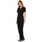 Cherokee WW610 Revolution Mock Wrap Top, Black, Small