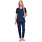 Cherokee WW610 Revolution Mock Wrap Top, Navy, 2XL
