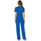 Cherokee WW610 Revolution Mock Wrap Top, Royal Blue, Large