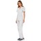 Cherokee Revolution WW610 Mock Wrap Top, White, Large