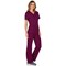 Cherokee WW610 Revolution Mock Wrap Top, Wine, 2XS