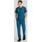 Skechers Slip-ins Flex Knit Scrub Top, Bahama Blue, 4XL