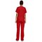 Cherokee 4700 Unisex Scrub Top, Red, Small