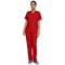 Cherokee 4700 Unisex Scrub Top, Red, XL