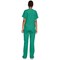 Cherokee Unisex Scrub Top, Surgical Green, Large