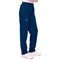 Cherokee CH4200 Elasticated Scrub Trousers, Navy, Size Large