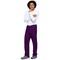 Cherokee Unisex Drawstring Scrub Trousers, Eggplant, 3XL