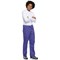 Cherokee Unisex Drawstring Scrub Trousers, Grape, 3XL