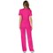 Cherokee WW610 Revolution Mock Wrap Top, Electric Pink, 3XL
