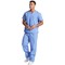 Dickies Signature Unisex Scrub Top, Ceil Blue, Medium