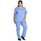 Dickies Signature Unisex Scrub Top, Ceil Blue, XL