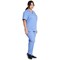Dickies Signature Unisex Scrub Top, Ceil Blue, XL