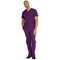 Dickies Signature Unisex Scrub Top, Eggplant Purple, Large