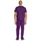 Dickies Signature Unisex Scrub Top, Eggplant Purple, Medium