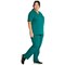 Dickies Signature Unisex Scrub Top, Hunter Green, Large