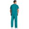 Dickies Signature Unisex Scrub Top, Teal, Medium