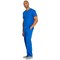 Dickies Signature Unisex Scrub Top, Royal Blue, XS