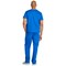 Dickies Signature Unisex Scrub Top, Royal Blue, XS