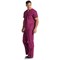 Dickies Signature Unisex Scrub Top, Wine Red, XS