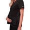 Cherokee Revolution WWE688 Maternity Top, Black, Size XL