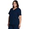 Cherokee Originals Ultra Female V-neck Scrub Top, Navy Blue, Small