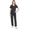 Cherokee Originals Ultra Female V-neck Scrub Top, Pewter Grey, Large