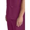 Cherokee Originals Ultra Female V-neck Scrub Top, Wine Red, Small