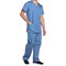 Cherokee Professional V-Neck Scrub Top, Ceil Blue, 2XS