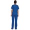 Cherokee Unisex Scrub Top, Galaxy Blue, 2XS