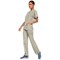 Cherokee 4700 Unisex Scrub Top, Khaki, 3XL