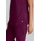 Barco One Flux Scrub Top, Wine Red, 4XL