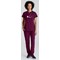 Barco One Flux Scrub Top, Wine Red, 4XL