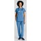 Barco One Flux Scrub Top, Ceil Blue, Medium