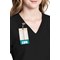 Cherokee Originals Ultra Female V-neck Scrub Top, Black, 2XL