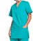 Cherokee Professional V-Neck Scrub Top, Teal, 2XL