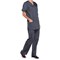 Cherokee Professional V-Neck Scrub Top, Pewter Grey, XL