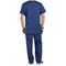 Cherokee Professional V-Neck Scrub Top, Navy Blue, Medium